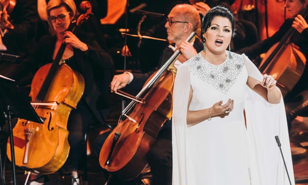 Netrebko performs during the 27th annual Victoires de la musique classique in Metz, France, in February 2020.