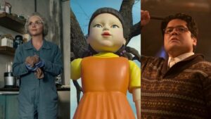 Cristina Ricci on Yellowjackets, the girl robot from Squid Game, and Guillermo from What We Do in the Shadows. These are 2022 Emmy nominees.