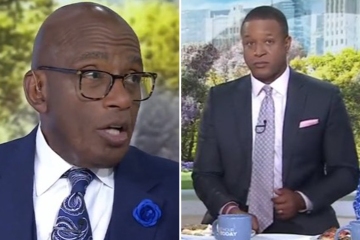 Today host Al Roker disses Craig Melvin in awkward live TV moment