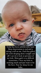 Tori Roloff shares concerning post about mom guilt
