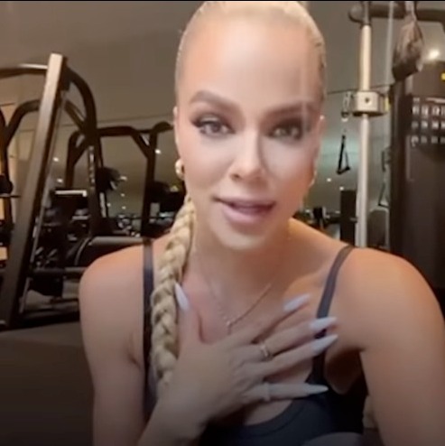 Khloe Kardashian was mocked by fans over a subtle detail in a new video