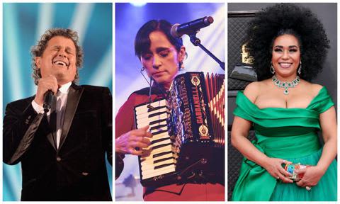 Hispanic Heritage Award honoree Carlos Vives, beloved Mexican singer-songwriter Julieta Venegas, and one of Cuba’s leading Timba/tropical music ambassadors Aymée Nuviola.