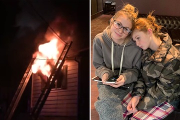 Walmart is sued after 2 sisters aged 10 & 15 killed in horror house fire