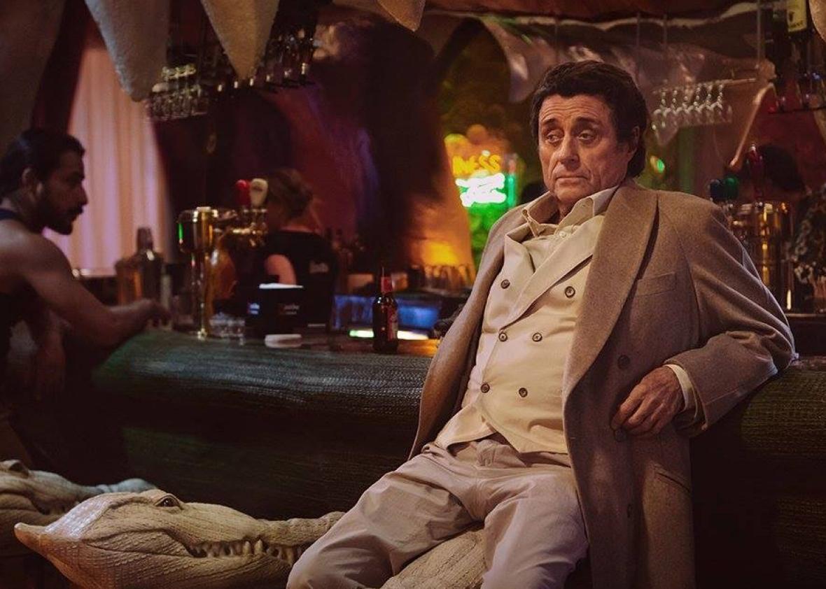 New American Gods clip shows more Ian McShane as Mr. Wednesday and Ricky  Whittle as Shadow (VIDEO).