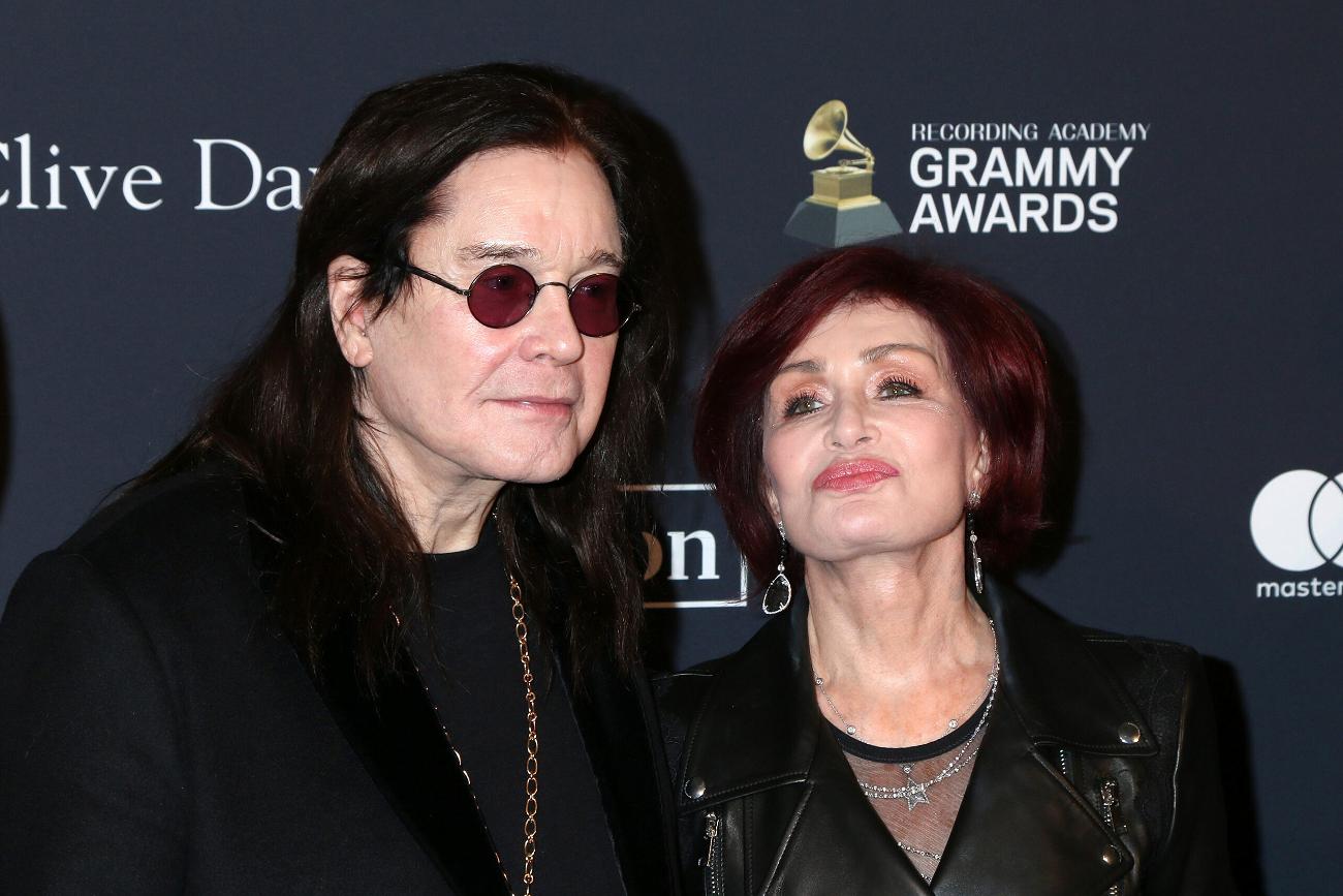 LOS ANGELES - JAN 25: Ozzy Osbourne, Sharon Osbourne at the 2020 Clive Davis Pre-Grammy Party at the Beverly Hilton Hotel on January 25, 2020 in Beverly Hills, CA