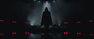 James Earl Jones steps back from Darth Vader in 'Star Wars'
