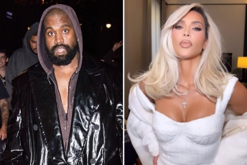 Kanye shocks fans by posting message to Kim- but all is not what it seems