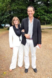 Richard E Grant with his late wife, Joan Washington, at a party in Richmond, London, in 2010