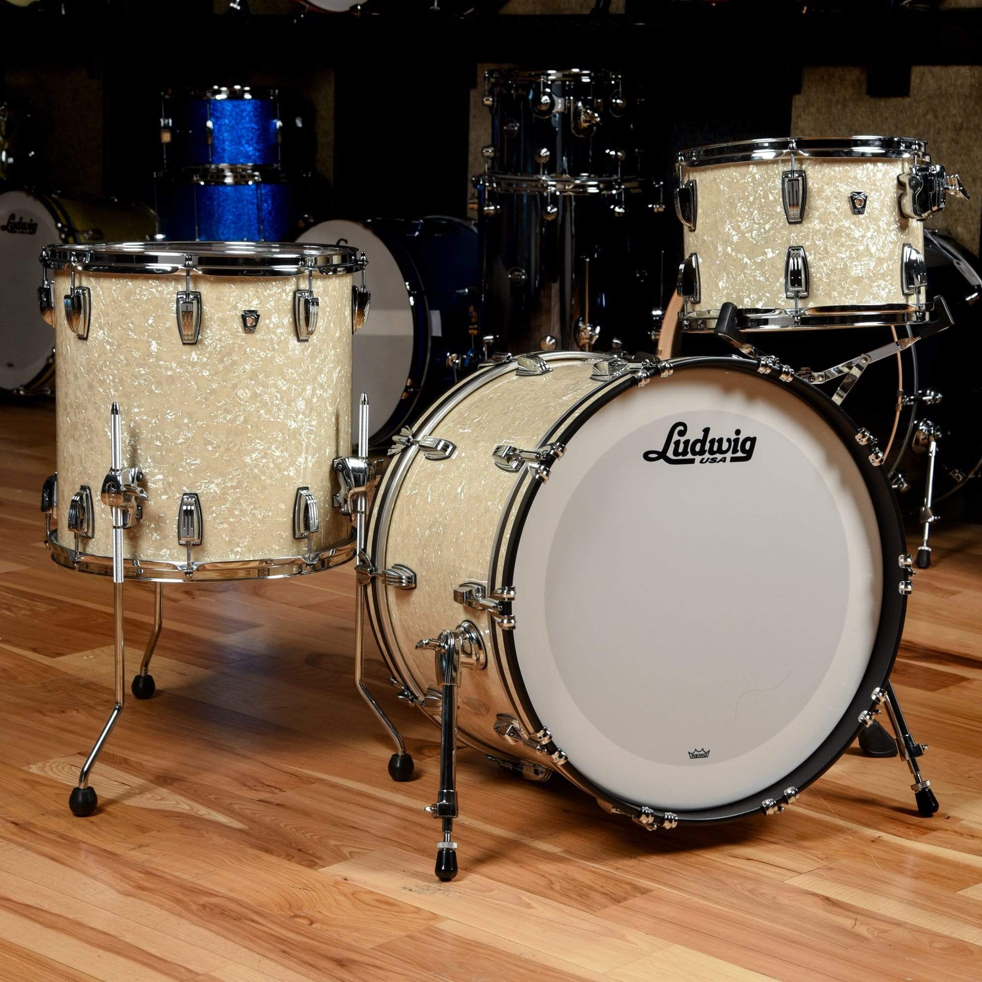 Ludwig Classic Oak 4 Piece Drum Set