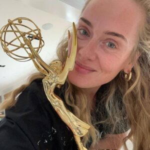 Adele 'pleased as punch' to win Emmy for One Night Only special - Music News