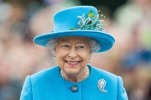 Queen Elizabeth II in Dorset, England in 2016.