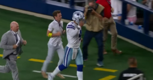 Cowboys Fans Throw Trash At QB Dak Prescott As He Leaves Game With Hand Injury