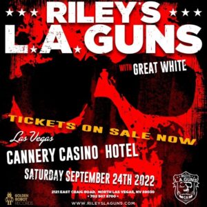 GREAT WHITE Recruits ALL OR NOTHING Singer BRETT CARLISLE For Las Vegas Concert (Video)