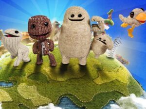 the friendly cast of characters from LittleBigPlanet