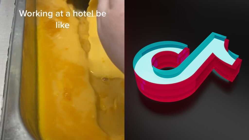Hotel worker disgusts TikTok viewers after showing how she makes eggs: “That’s a violation”