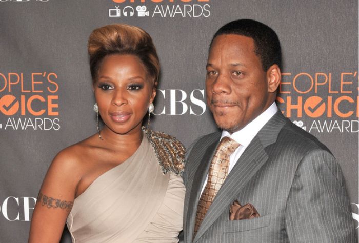 Mary J Blige with her ex-husband Kendu Isaacs