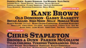 Stagecoach Festival tickets 2023 poster artwork roster lineup headliner dates passes buy kane brown chris stapleton luke bryan guy fieri