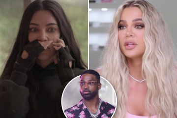 Khloe sobs & exposes Kim's heart-wrenching comment about Tristan's love child