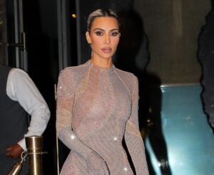 Kim Kardashian looks radiant while heading to the FENDI Fashion show in New York City