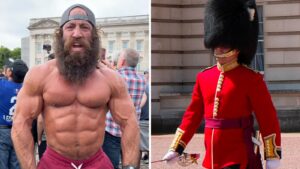 Liver King goes viral on TikTok after showing up at Buckingham Palace: “I’m here!”