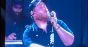 Luke Combs loses voice in Maine