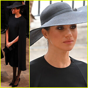 Meghan Markle Arrives at Queen Elizabeth's Funeral, Wears Special Homage to the Late Monarch