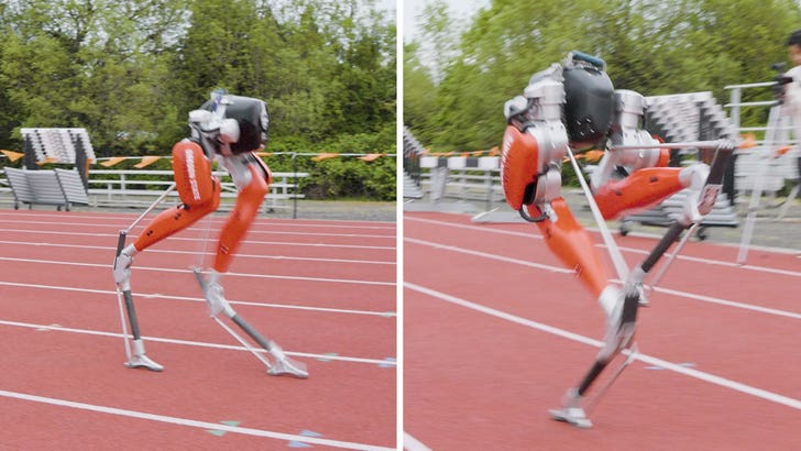 Oregon State Robot Breaks Guinness World Record In 100-Meter Dash