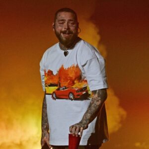 Post Malone insists he's 'good' after taking nasty tumble onstage - Music News