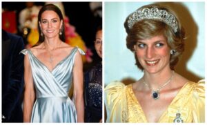 Kate Middleton is now Duchess of Cambridge and Cornwall and Princess of Wales, like Princess Diana before her.