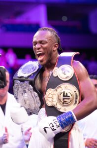 KSI is fresh from his DOUBLE boxing win