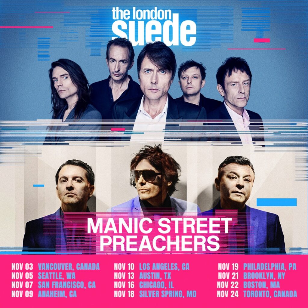 Suede & Manic Street Preachers Tour Dates