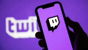 Twitch phone app and logo