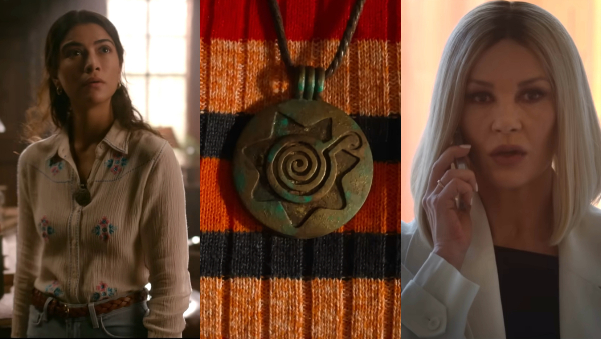 National Treasure Edge of History series trailer revealing new treasure, necklace, Catherine Zeta-Jones, Lisette Olivera