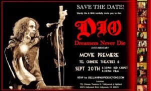 VINNY APPICE, JOEY BELLADONNA And CRAIG GOLDY Attend Los Angeles Premiere Of 'Dio: Dreamers Never Die': Photos, Video