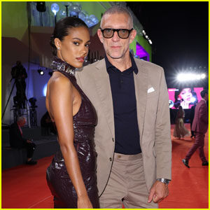 Vincent Cassel Gets Support from His Wife Tina Kunakey at the Venice Film Festival Premiere of 'Athena'