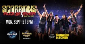 Watch SCORPIONS Perform In Hollywood, Florida During Summer/Fall 2022 North American Tour