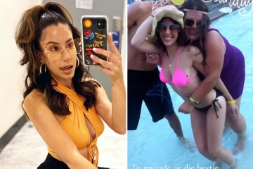 Teen Mom star Vee shows off her curves & poses in a tiny string bikini in pic