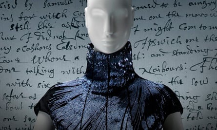 Alexander McQueen – evening dress (detail), from In Memory of Elizabeth Howe.