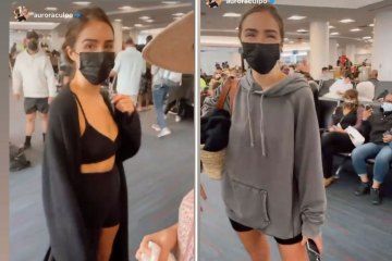 See Olivia Culpo's outfit when airline branded her 'inappropriate' for flying