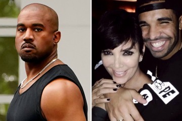 Kardashian fans say Kanye accused Kris of shock NSFW behavior with Drake
