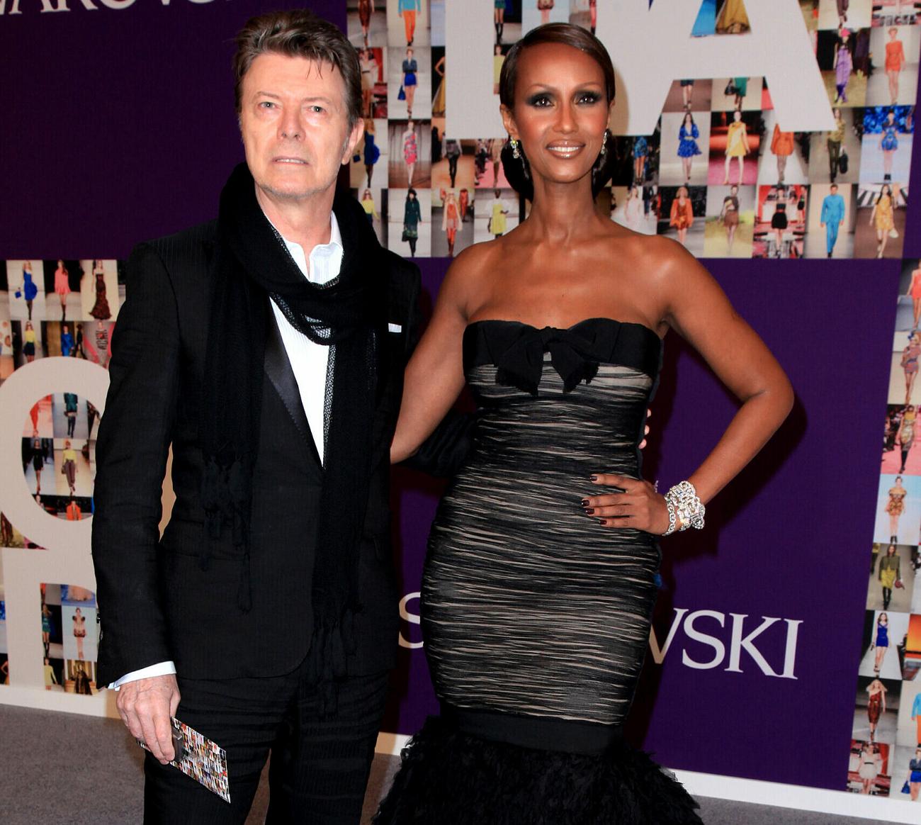David Bowie and Iman at2010 CFDA Fashion Awards
