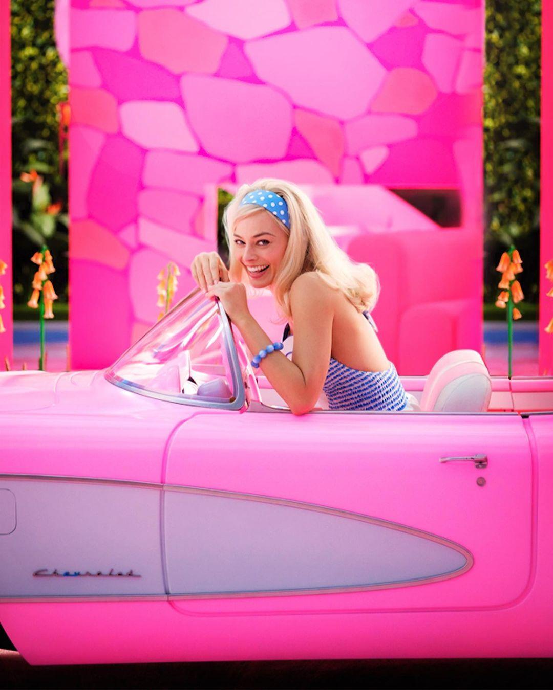 Margot Robbie As Barbie in "Barbie" Movie