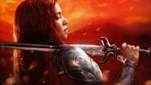 First look image from the Red Sonja movie shows Matilda Lutz as the comic book warrior