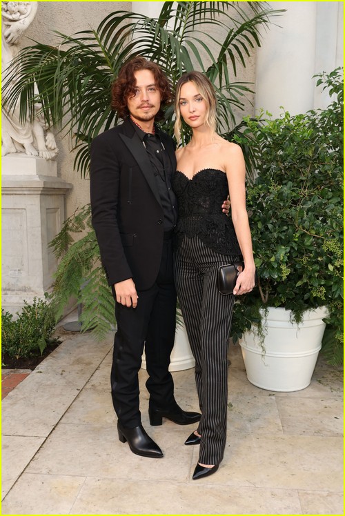 Cole Sprouse at the Ralph Lauren Fashion Show in Los Angeles