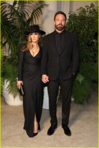 Jennifer Lopez, Ben Affleck at the Ralph Lauren Fashion Show in Los Angeles