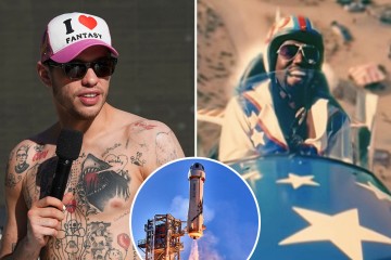 Kanye fans demand he replaces Pete Davidson on Blue Origin space flight