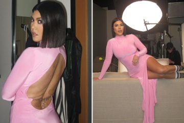 Kourtney Kardashian shares NSFW detail & flaunts her curves for new sexy photos