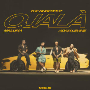 Maluma and Adam Levine will debut their Spanish-language single “Ojalá” in collaboration with The Rudeboyz