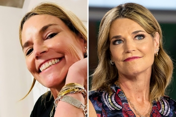 Today's Savannah Guthrie goes makeup-free & looks unrecognizable in new photo