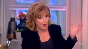 The View host Joy Behar asked the guest why can't reporters follow up and ask if Republicans are doing anything about the issues